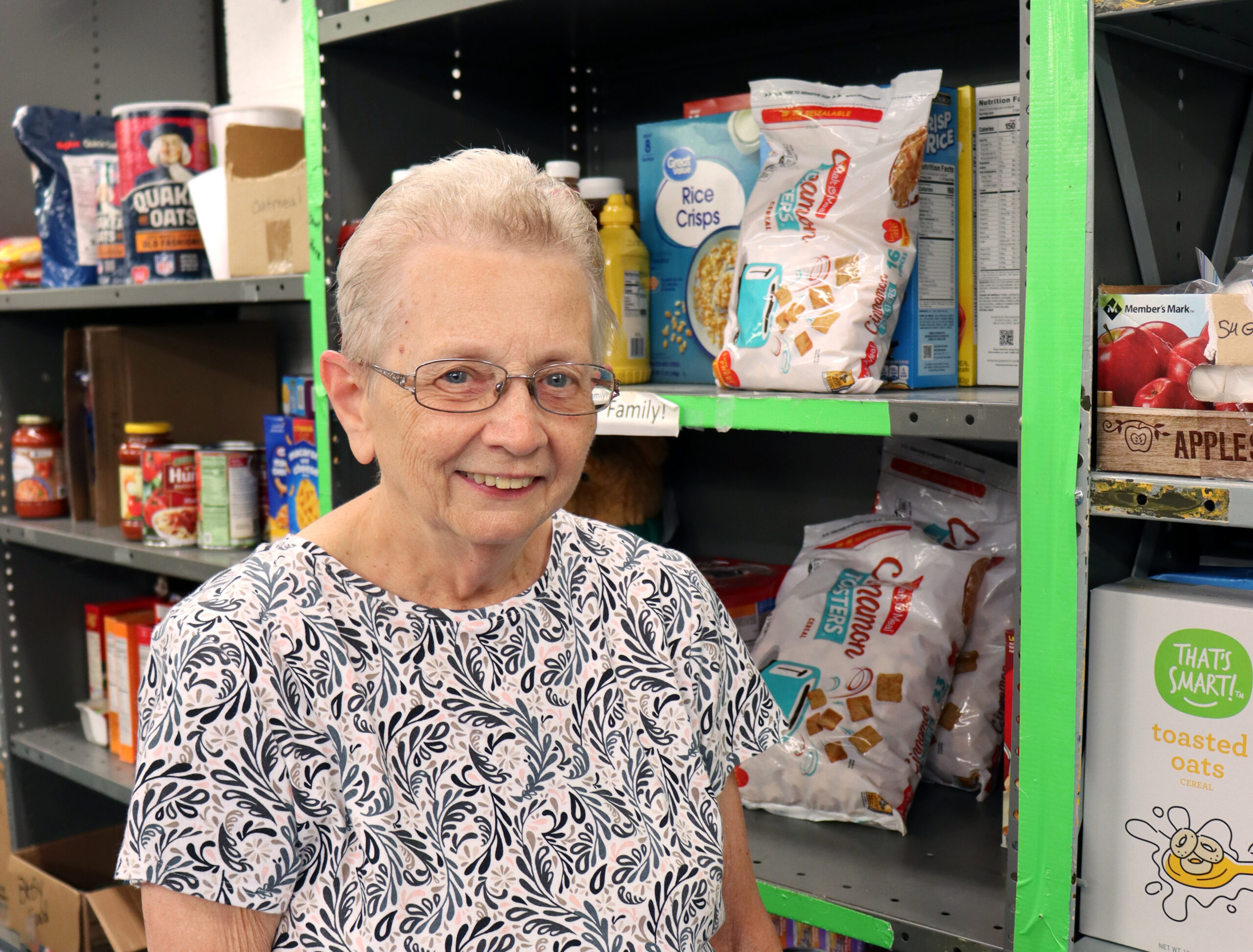 Volunteer Spotlight | Martha Frank serves up groceries and a warm smile ...